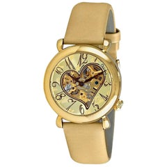 Stührling Yellow Gold Cupid Ii 109.1235t31 Watch