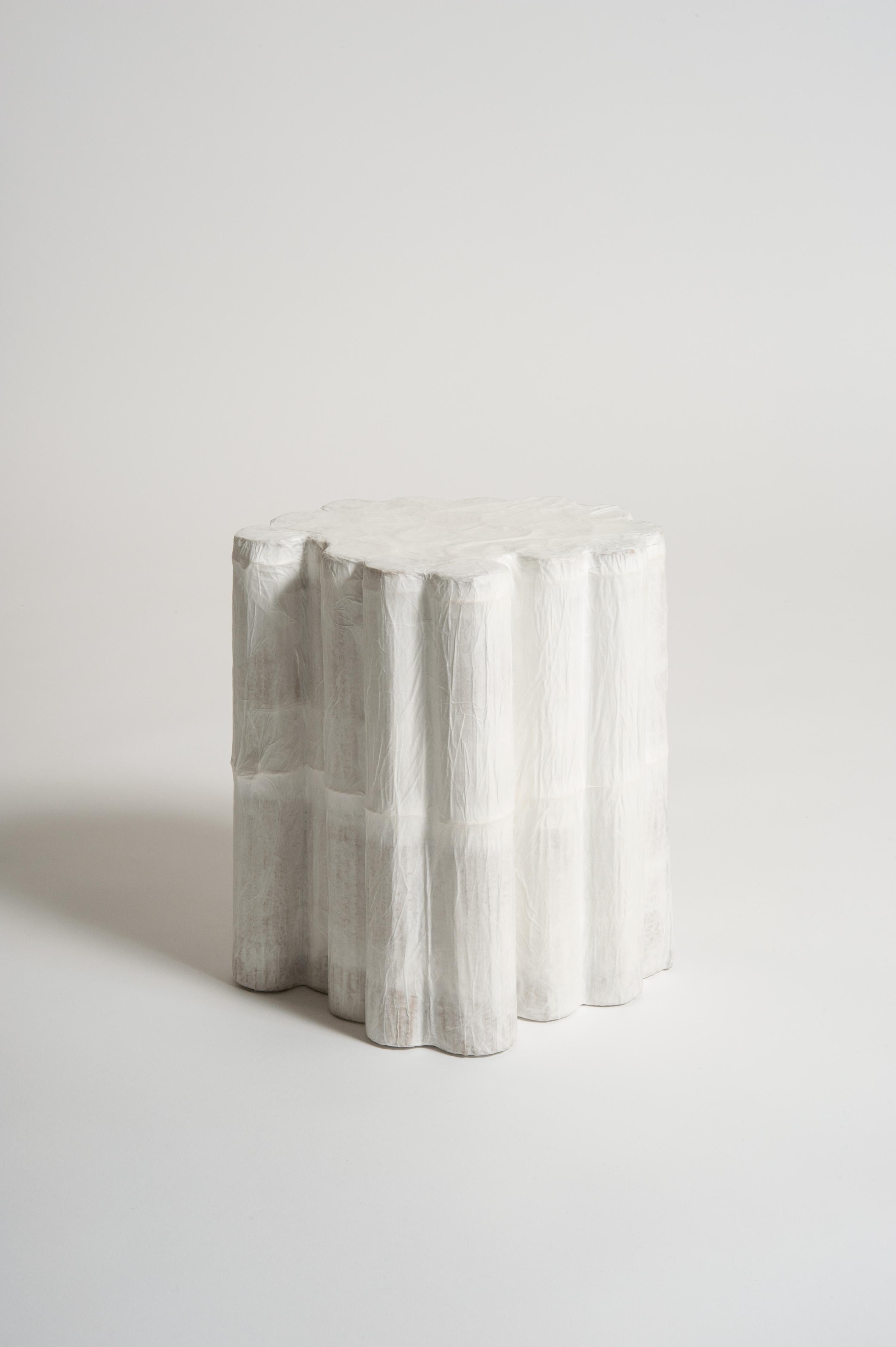 Stump low stool by Studio Yoon Seok-hyeon
Dimensions: W 30 x H 30
Materials: Paper (mostly recycled) and natural adhesive
1.5kg

It is available to customize various sizes, colors, heights, and even shapes of stool, table, and lamp
and to