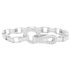 Stunning 0.60ct Diamond Bracelet set in 18K White Gold