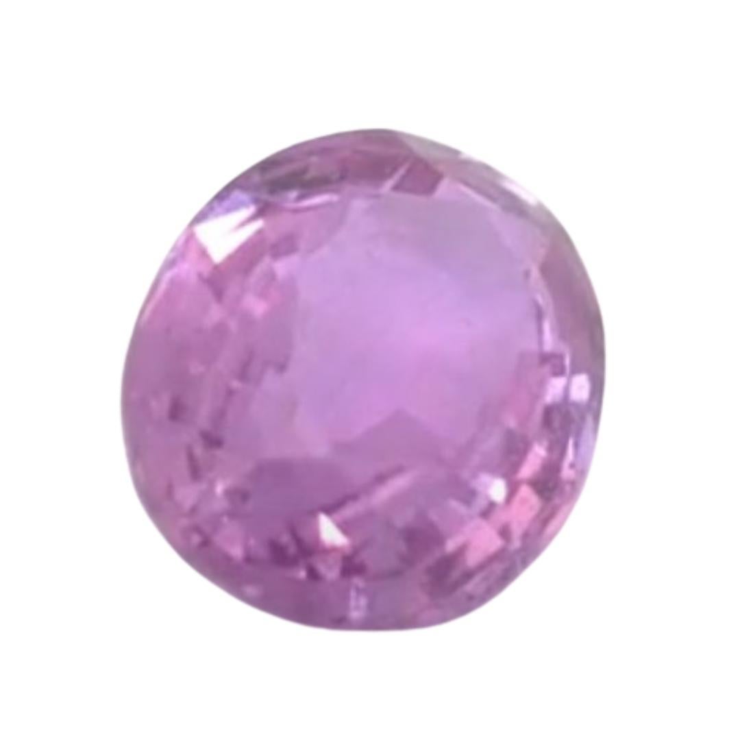 Stunning 0.88ct Sapphire Gemstone - GIA Certified In New Condition For Sale In רמת גן, IL