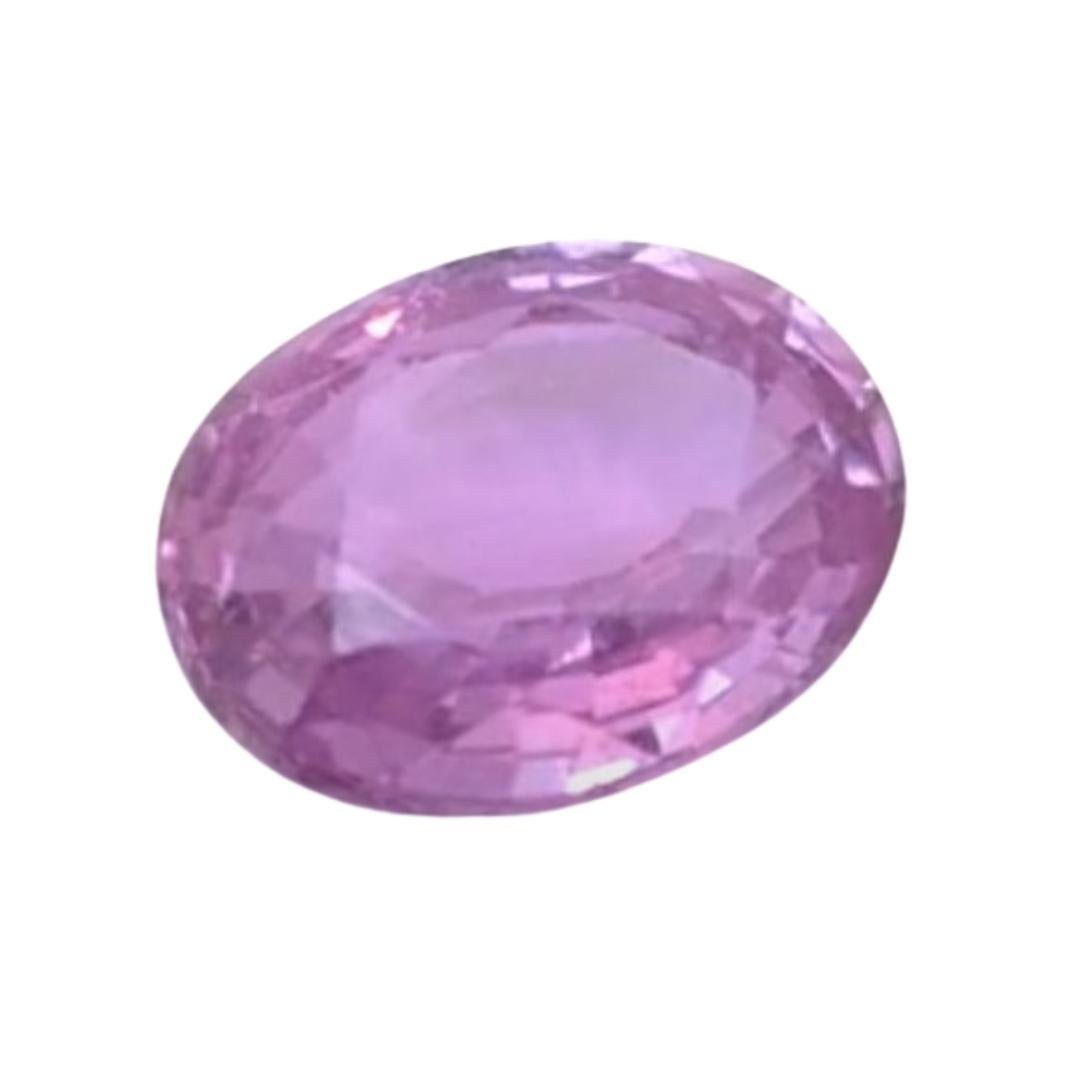 Women's Stunning 0.88ct Sapphire Gemstone - GIA Certified For Sale