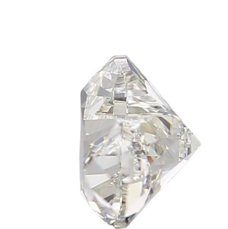 1Sparkling natural Heart Brilliant cut diamond in a 0.52 carat J VS1 Excellent cut. This diamond comes with GIA Certificate and laser inscription number.

SKU: PT-1209
GIA 3455046084