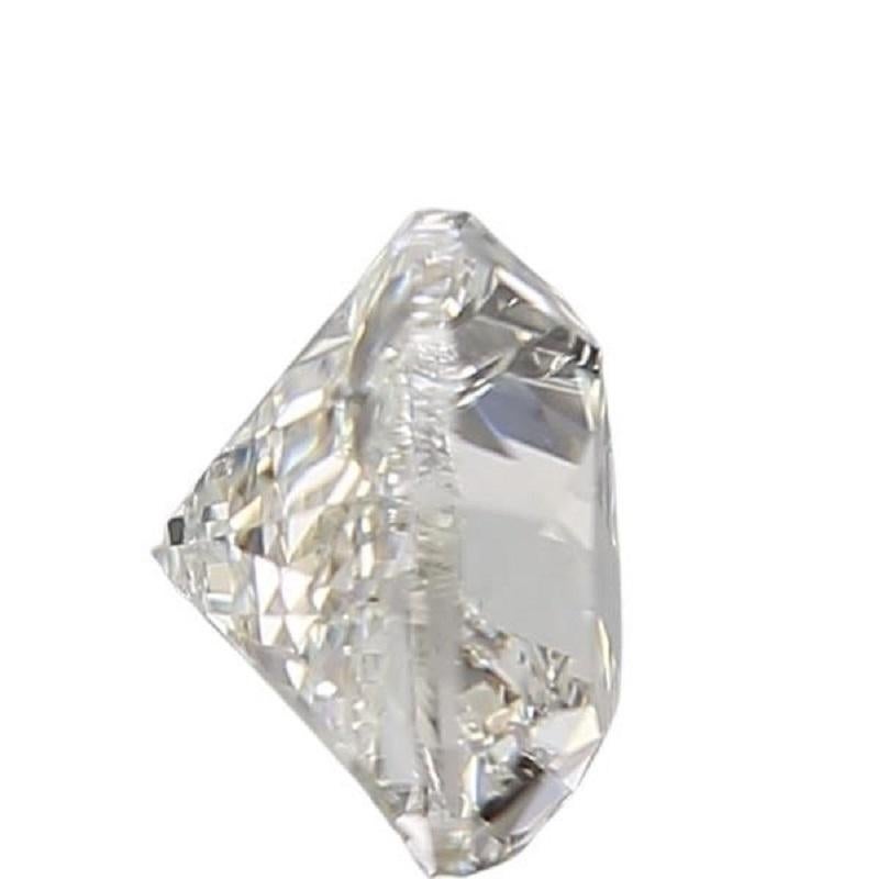 Heart Cut Stunning 1 pc Natural Diamond with 0.52 ct Heart J  VS1 GIA Certificate For Sale