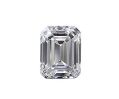 Stunning 1 pc Natural Diamonds 0.52 ct  Emerald F IF (flawless) GIA Certificate