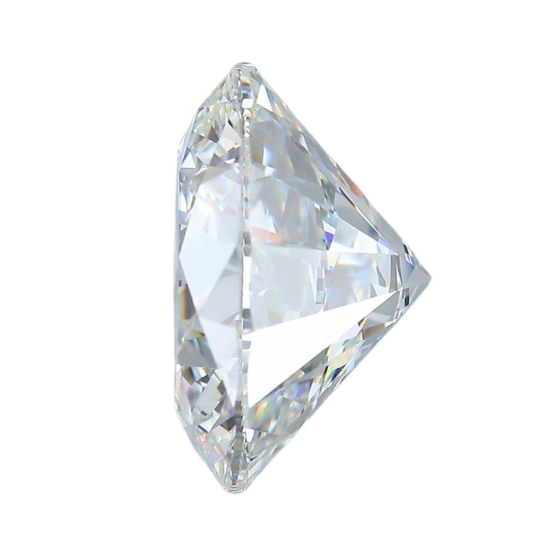 Taille ronde Superbe diamant naturel taille idéale de 10,04ct - certifié GIA en vente