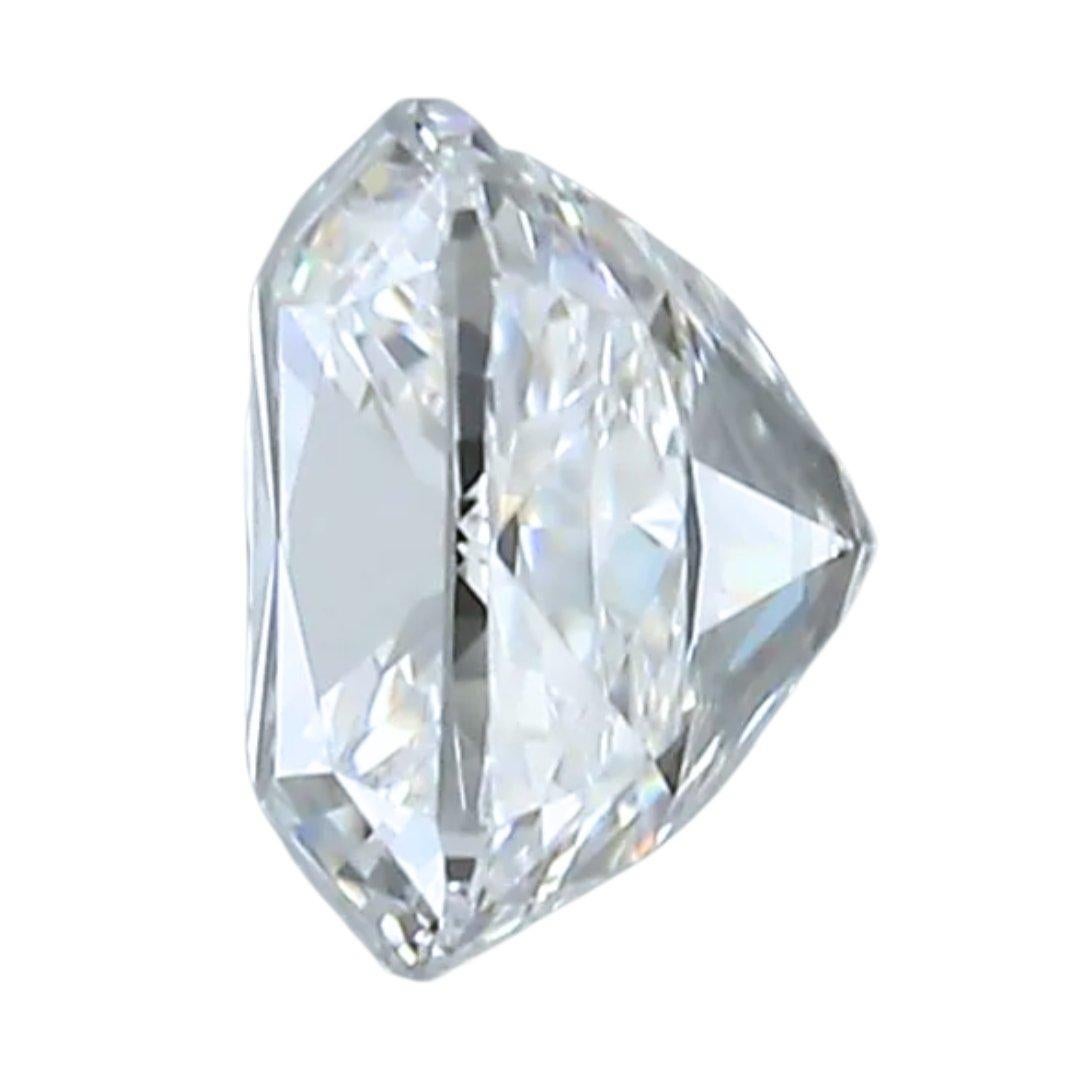 Donna Stupendo diamante a forma di cuscino da 1,00ct - certificato IGI in vendita
