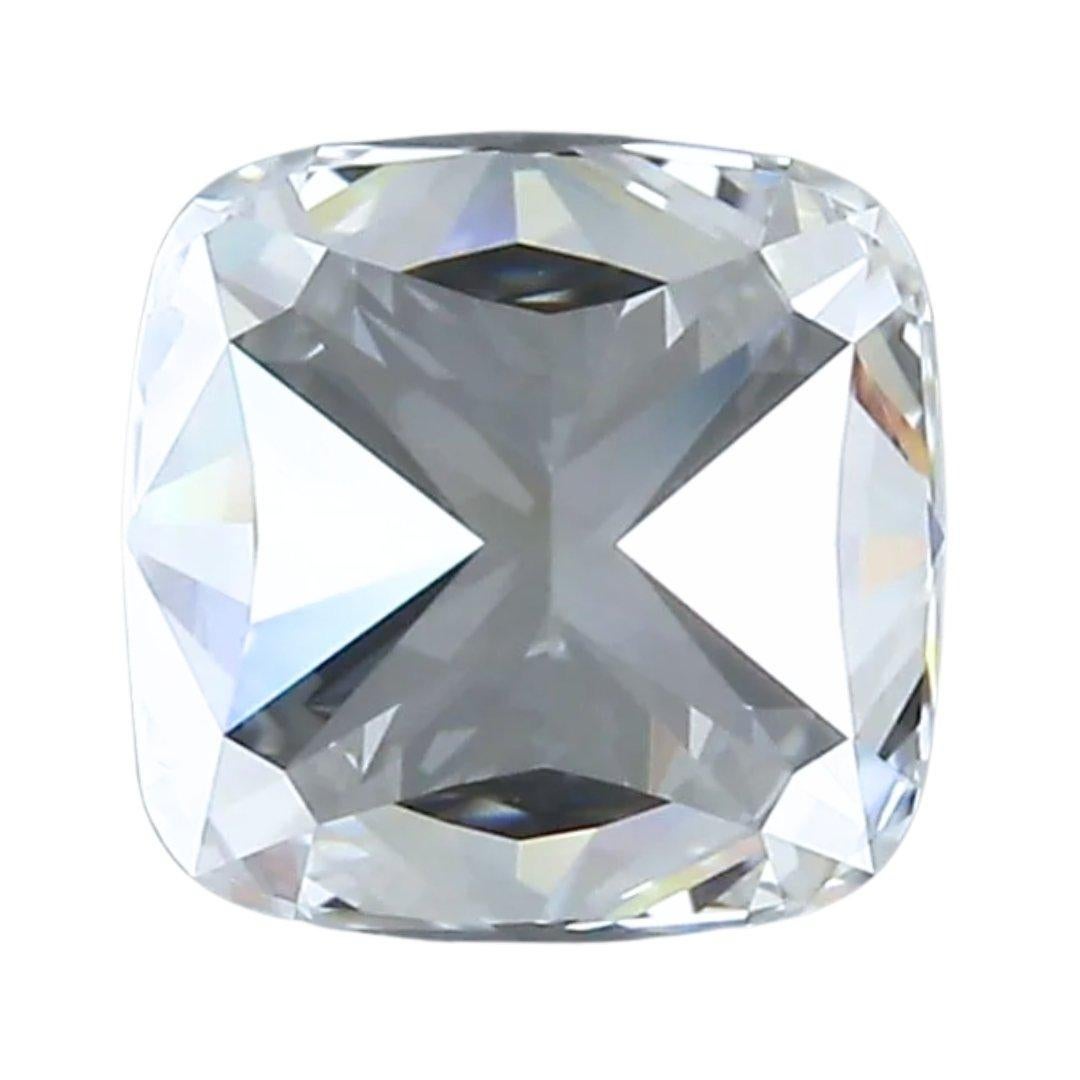 Stupendo diamante a forma di cuscino da 1,00ct - certificato IGI in vendita 1