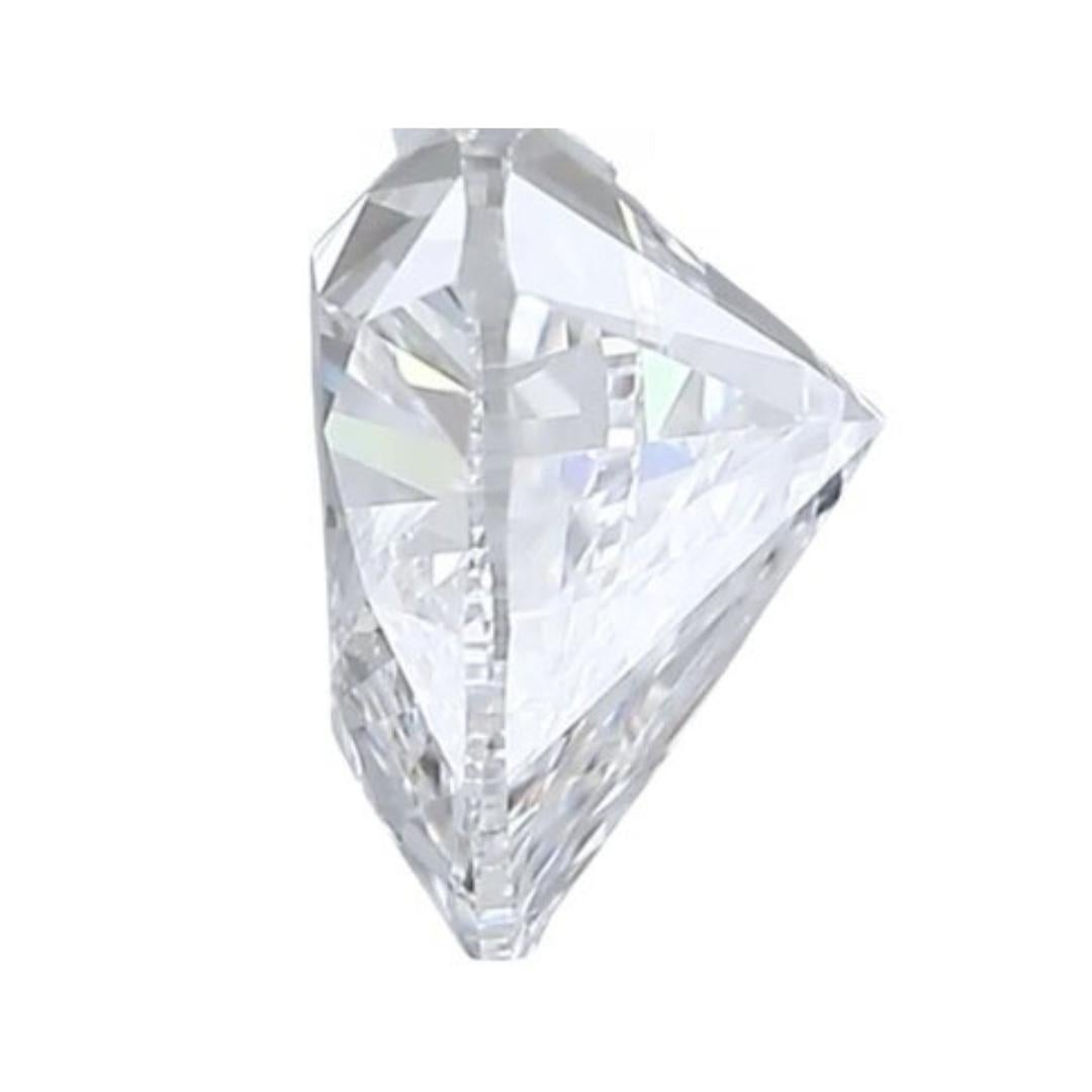 Women's Stunning 1.00ct Ideal Cut Heart-Shaped Diamond - IGI Certified