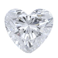 Stunning 1.00ct Ideal Cut Heart-Shaped Diamond - IGI Certified