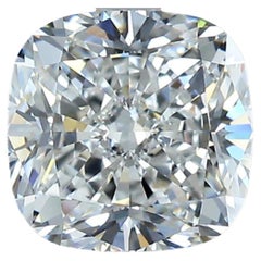 Stunning 1.01 Carat Square Cushion Natural Diamond