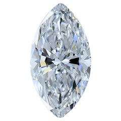 Stunning 1.01ct Double Excellent Ideal Cut Marquise-Shaped Diamond - GIA