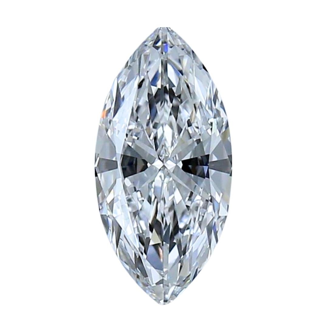 Stunning 1.05ct Double Excellent Ideal Cut Marquise-Shaped Diamond - GIA For Sale 2
