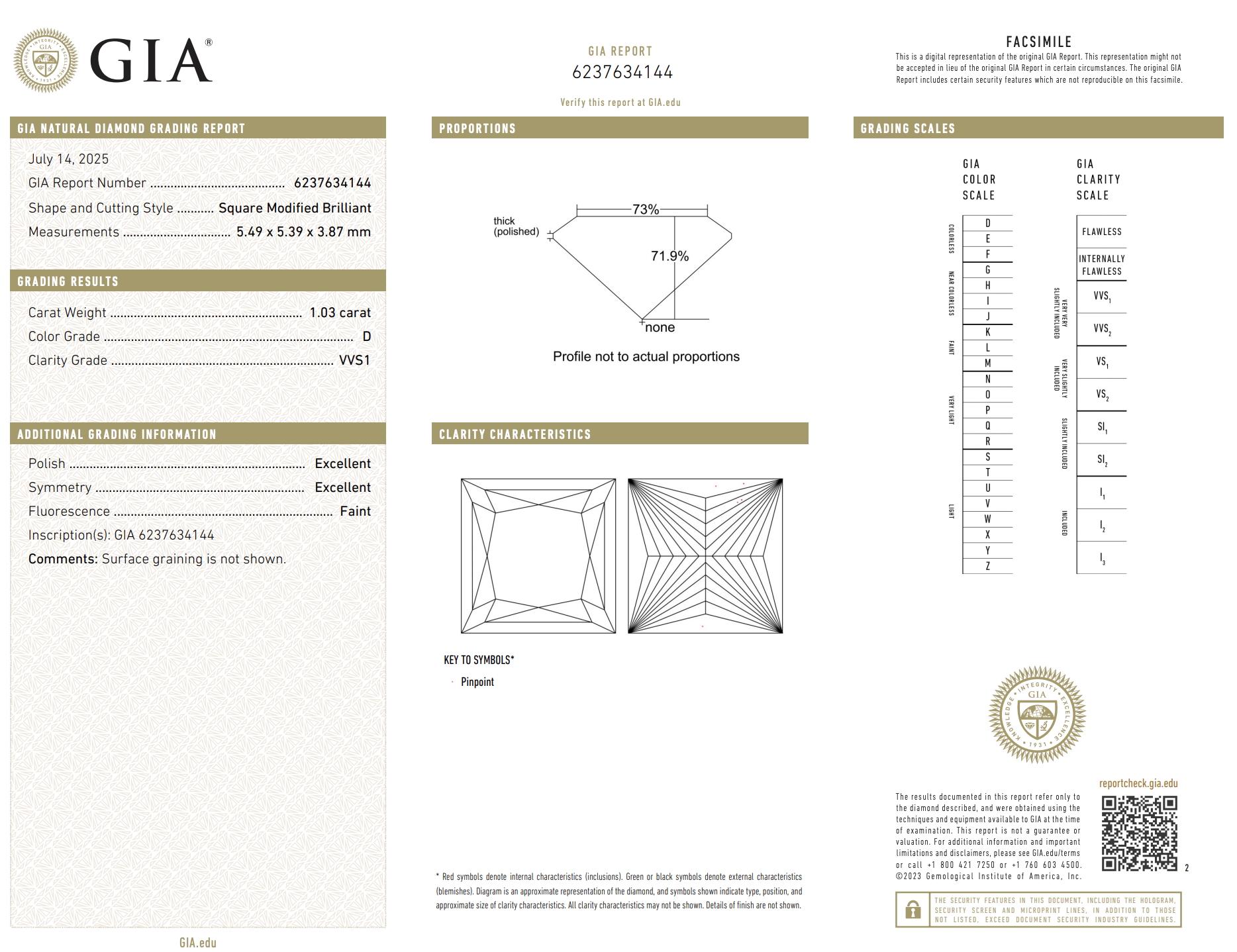 Donna Stupendo anello con cluster di diamanti da 1,15 carati in oro bianco 14k - Certificato GIA in vendita