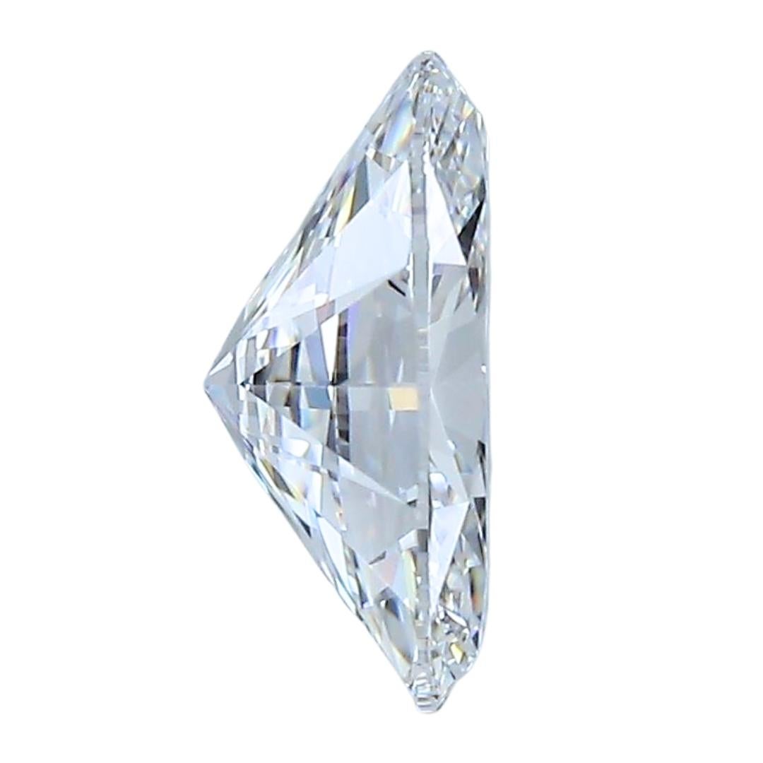 Stunning 1.15ct Ideal Cut Oval-Shaped Diamond - GIA Certified In New Condition For Sale In רמת גן, IL