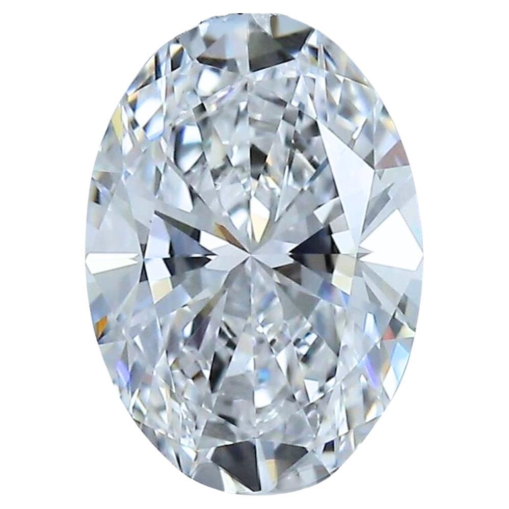 Stunning 1.15ct Ideal Cut Oval-Shaped Diamond - GIA Certified For Sale