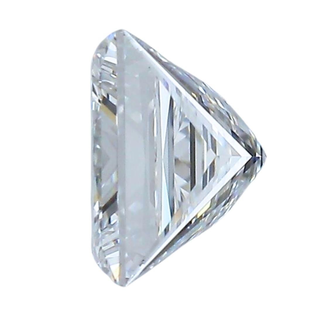 Square Cut Stunning 1.21ct Ideal Cut Square Diamond - GIA Certified For Sale