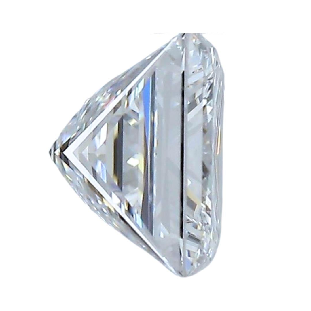 Impresionante diamante cuadrado de talla ideal de 1,21 ct - Certificado GIA en Nuevo estado para la venta en רמת גן, IL
