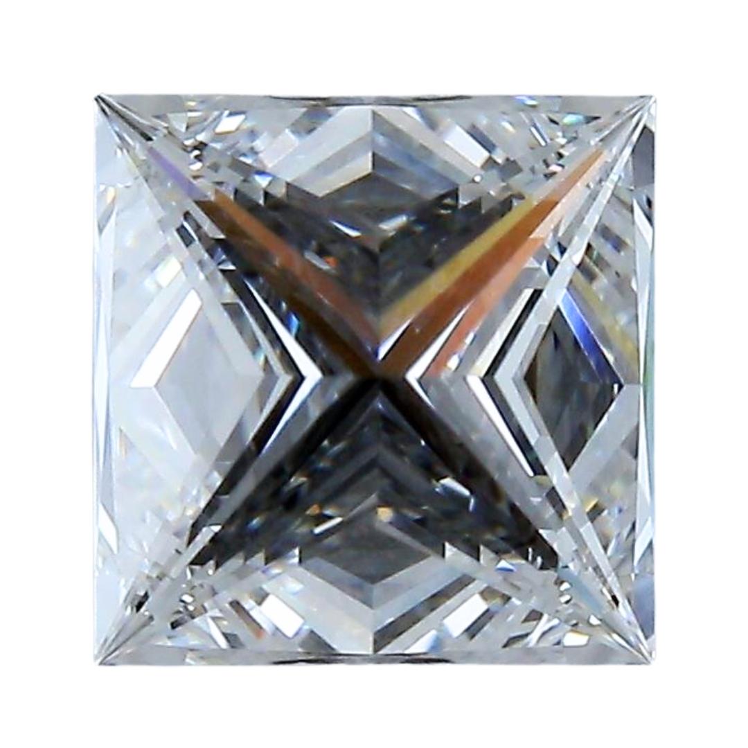 Women's Stunning 1.21ct Ideal Cut Square Diamond - GIA Certified For Sale