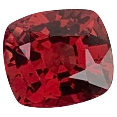Red Spinel Gem 2.96 Carat Pear Shape Mahenge Loose Gemstone For Sale at ...