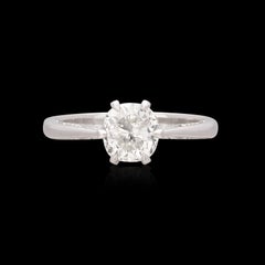 Stunning 1.33ct GIA Crown Jubilee Platinum Diamond Ring