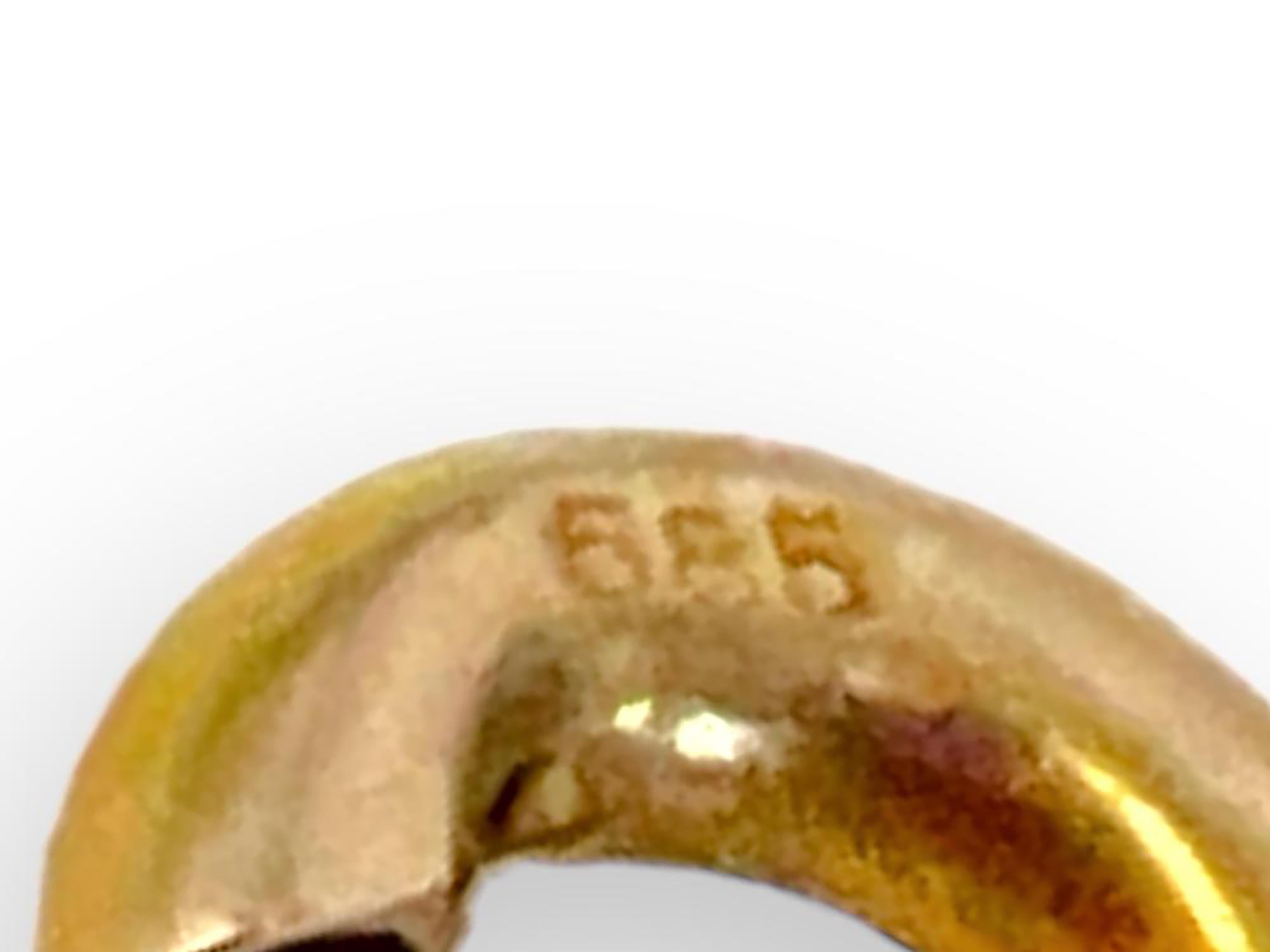 Oval Cut Stunning 14 Karat Vintage Yellow Gold Multi-Gemstone Bracelet For Sale