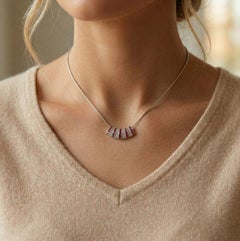 Stunning 1.44ct Ruby & Diamond Pendant in 18K Two-Toned Gold