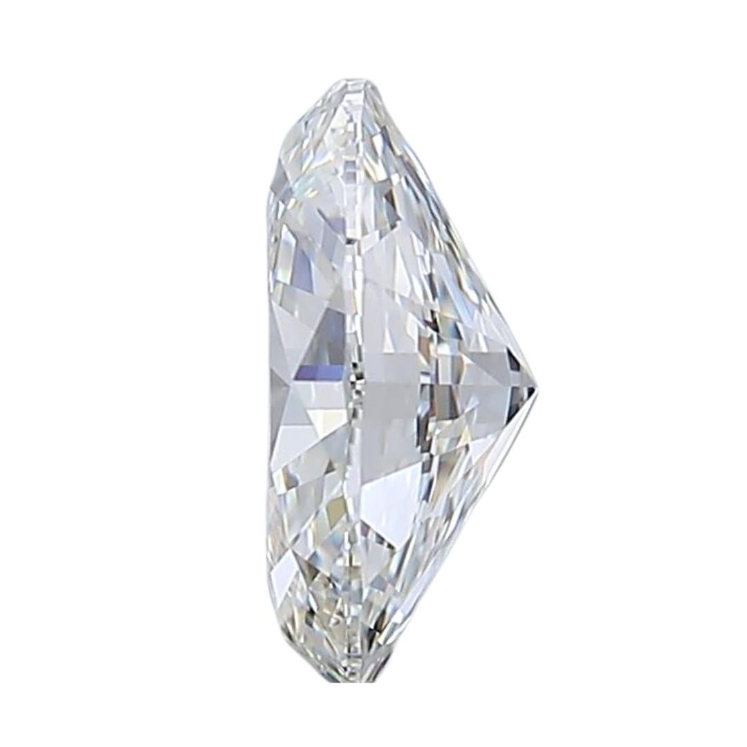 Atemberaubender 1,51 Karat Diamant im Idealschliff in ovaler Form - GIA-zertifiziert im Zustand „Neu“ im Angebot in רמת גן, IL