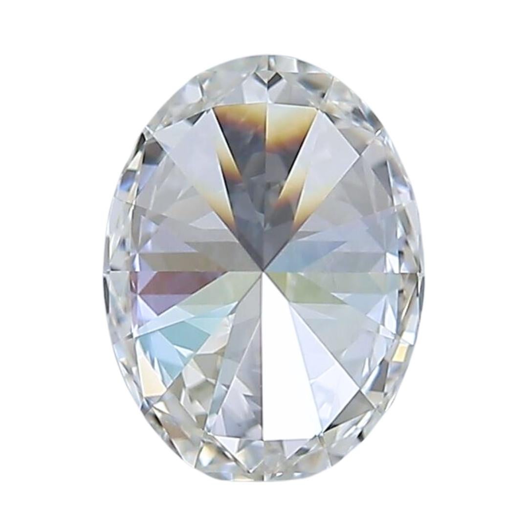 Superbe diamant de forme ovale de 1,51 carat, certifié GIA Pour femmes en vente