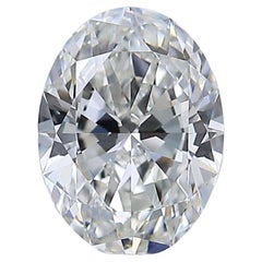 Impresionante diamante ovalado de talla ideal de 1,51 ct - Certificado GIA