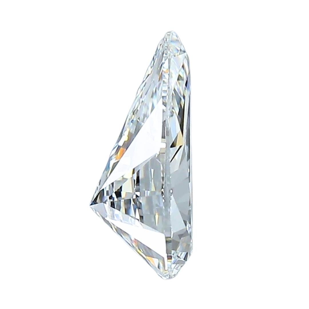 Stunning 1.51ct Ideal Cut Pear-Shaped Diamond - GIA Certified In New Condition For Sale In רמת גן, IL