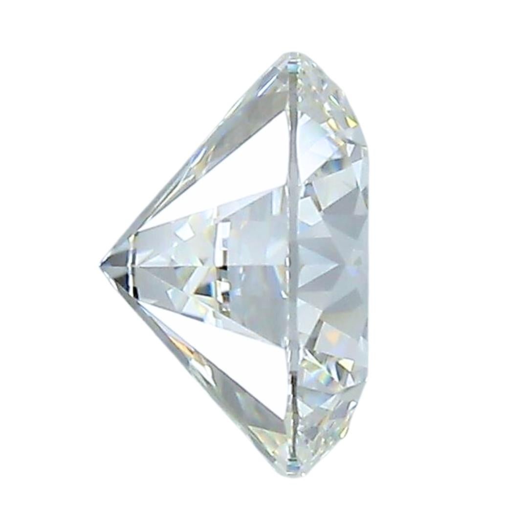 Stunning 1.51ct Triple Excellent Ideal Cut Round Diamond - GIA Certified In New Condition In רמת גן, IL