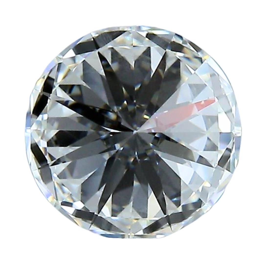 Women's Stunning 1.51ct Triple Excellent Ideal Cut Round Diamond - GIA Certified