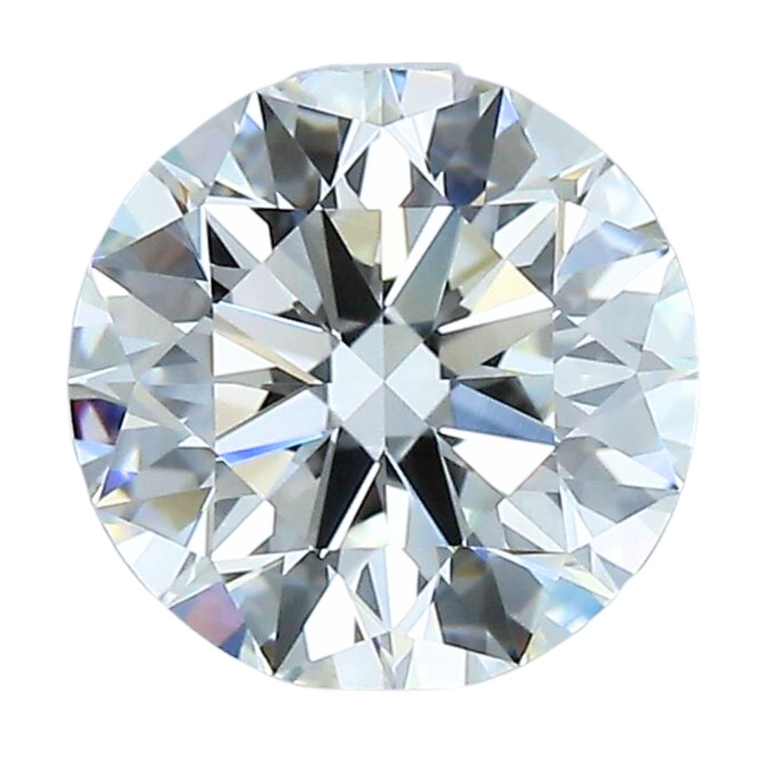 Stunning 1.51ct Triple Excellent Ideal Cut Round Diamond - GIA Certified 2