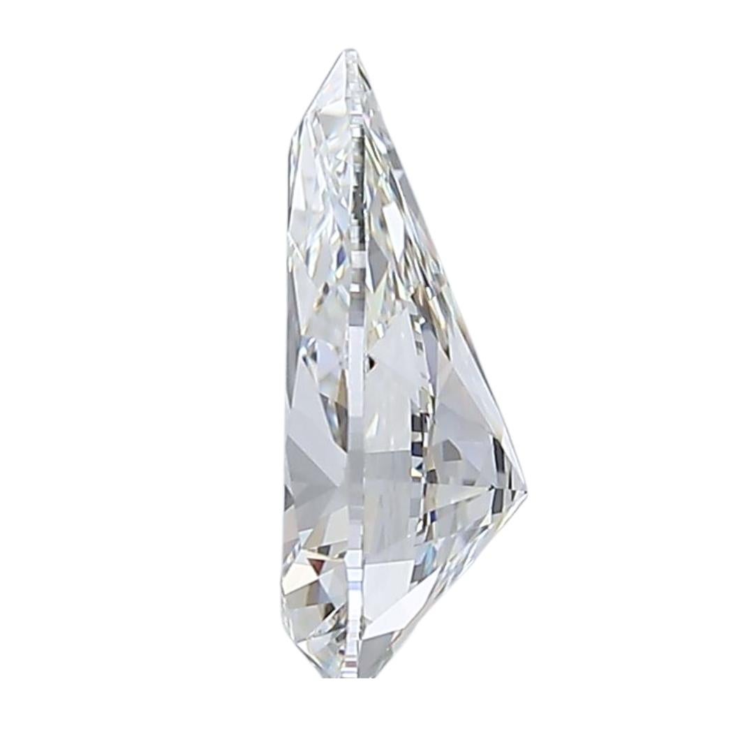 Atemberaubender 1,61 Karat Diamant im Idealschliff in Birnenform - GIA-zertifiziert (Tropfenschliff) im Angebot