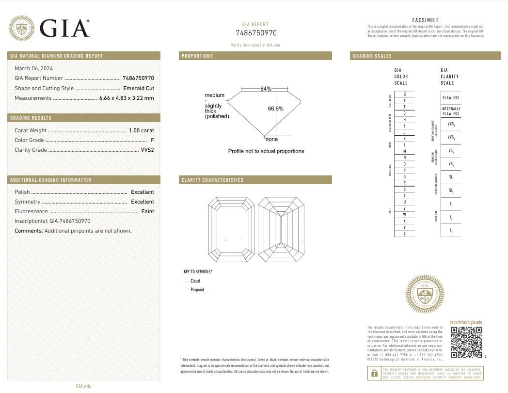 Women's Stunning 1.83ct Double Excellent Ideal Cut Diamonds 3-Stone Ring - GIA Certified
