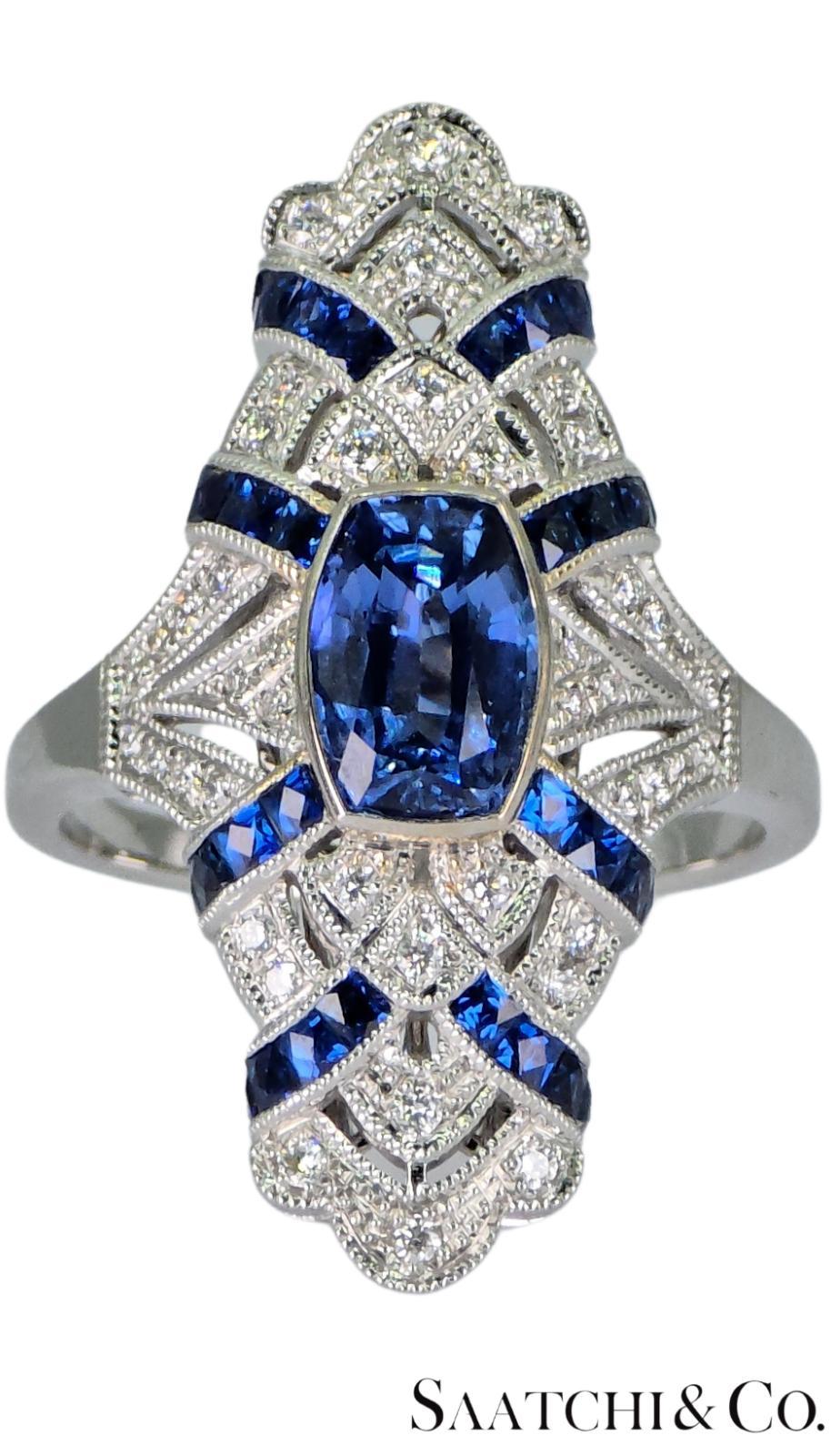 Stupendo anello in oro bianco 18K 750 - Diamante naturale VVS e zaffiro blu: Anello

Tipo di metallo: Oro bianco 18K 750
Peso totale dell'articolo: 8,2 grammi
Dimensione: 6 (Ridimensionabile)
1:
Peso del diamante naturale: 0,20 carati
Grado di