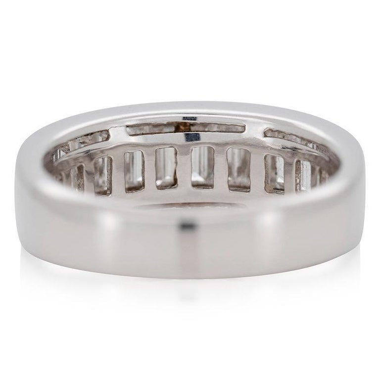 Stunning 18K Half Eternity Ring with 1.55 ct. Natural Diamonds- NGI ...