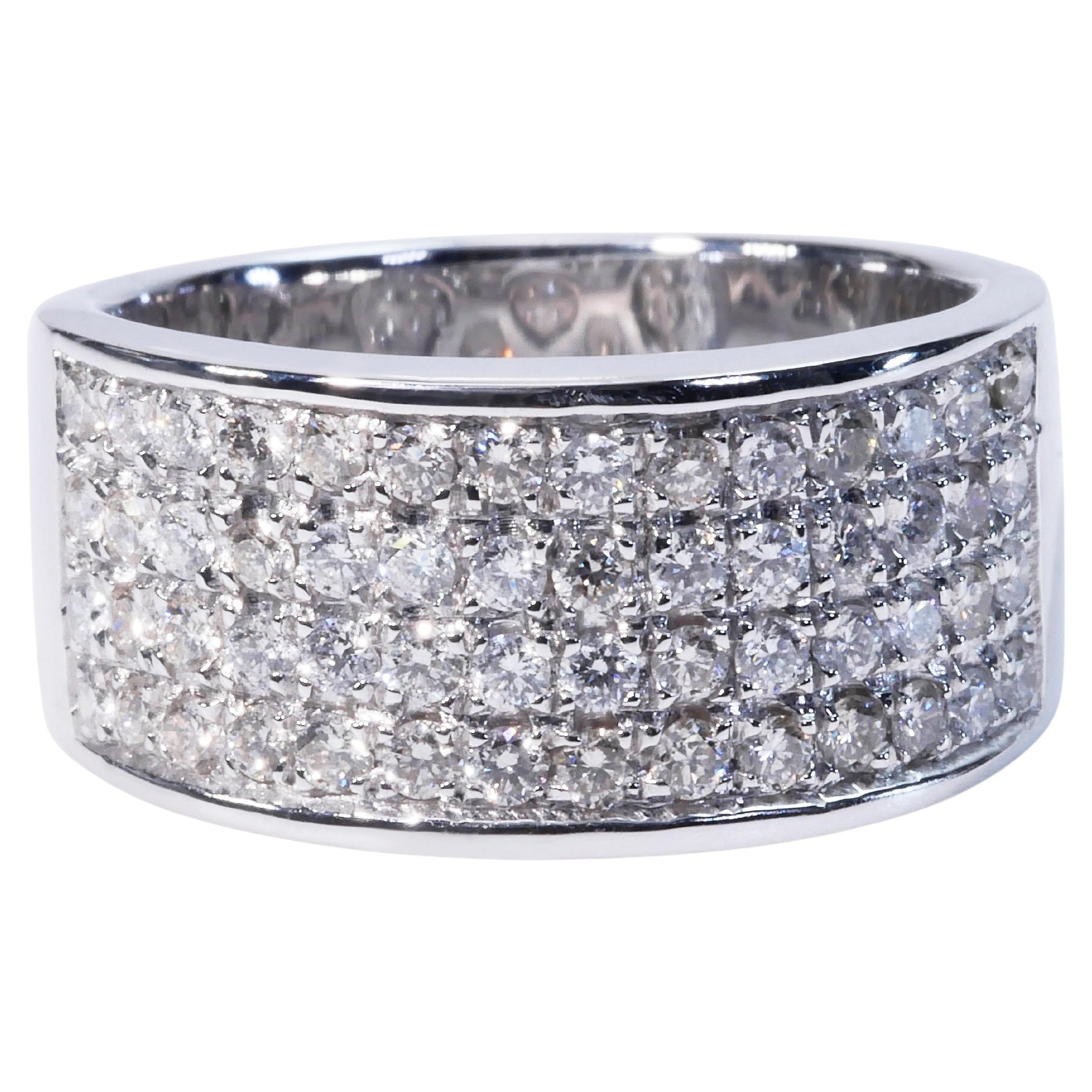 White Gold 2.8ct Diamond Cassia Ring with IGI Certificate main image 1