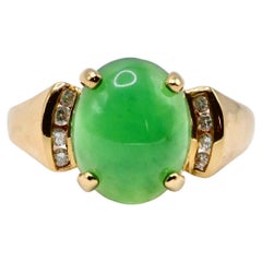 18k gold jade ring Stunning 18k Yellow Gold
Jade Ring