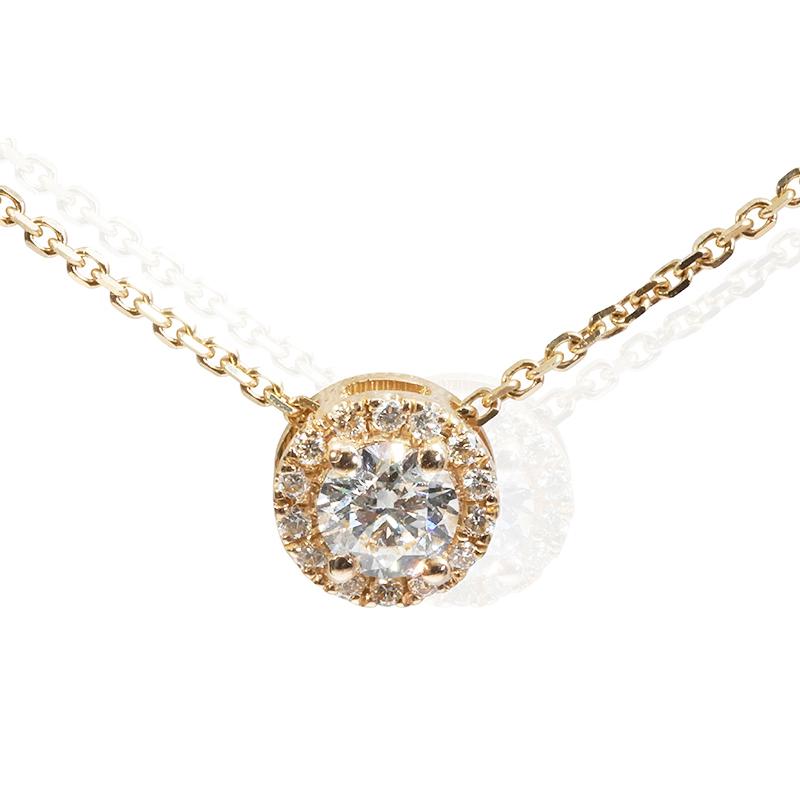 Stunning 18k Yellow Gold Pendant with Chain with 0.48 Natural Diamonds-GIA Cert In New Condition In רמת גן, IL