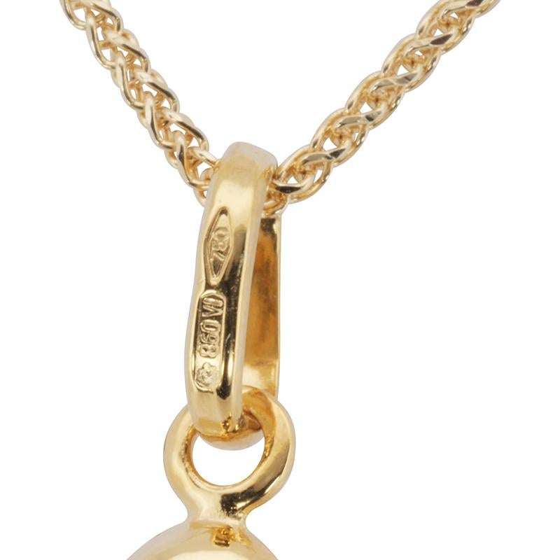 snoopy necklace gold