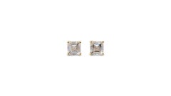 Stunning 18k Yellow Gold Stud Earrings with 2.02ct Natural Diamonds IGI Cert