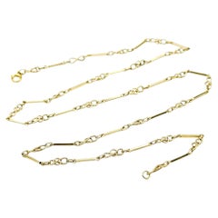Stunning 18k Yellow Gold Vintage Necklace/FOB
