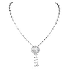 Stunning 18kt. White Gold Necklace with 1.75 ct Total Natural Diamonds IGI Cert