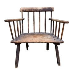 Antique Stunning 18th Century Welsh Vernacular Windsor Chair