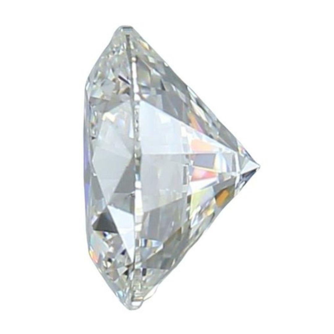 Round Cut Stunning 1.90ct Triple Excellent Ideal Cut Round-Shaped Diamond - GIA Certified