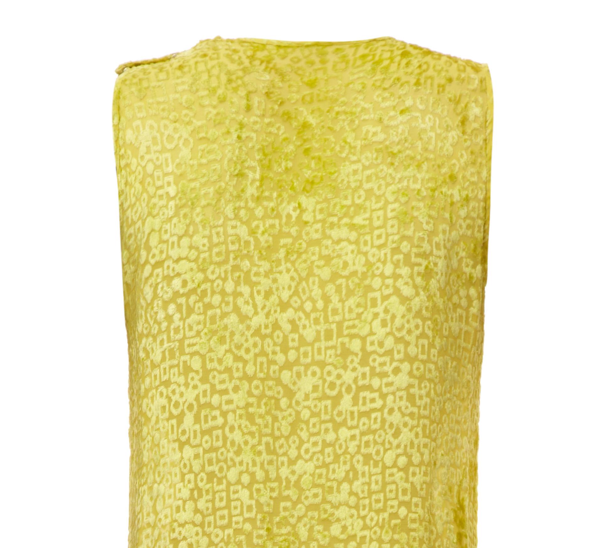 1920s yellow dress