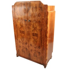 Stunning 1930s Art Deco Armoire