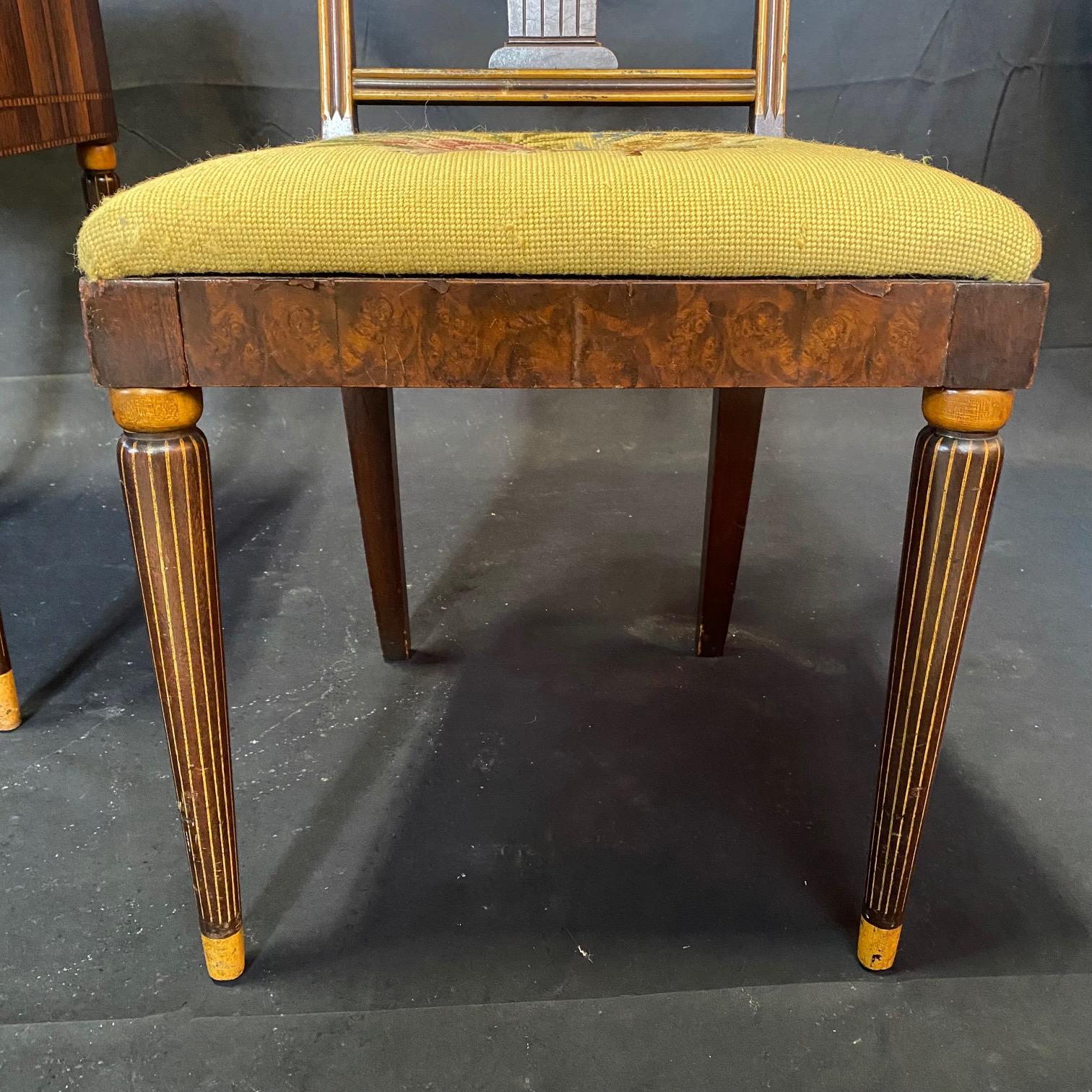 Stunning 1930s Art Deco Robert W. Irwin Rosewood Dressing Table Vanity & Chair 4