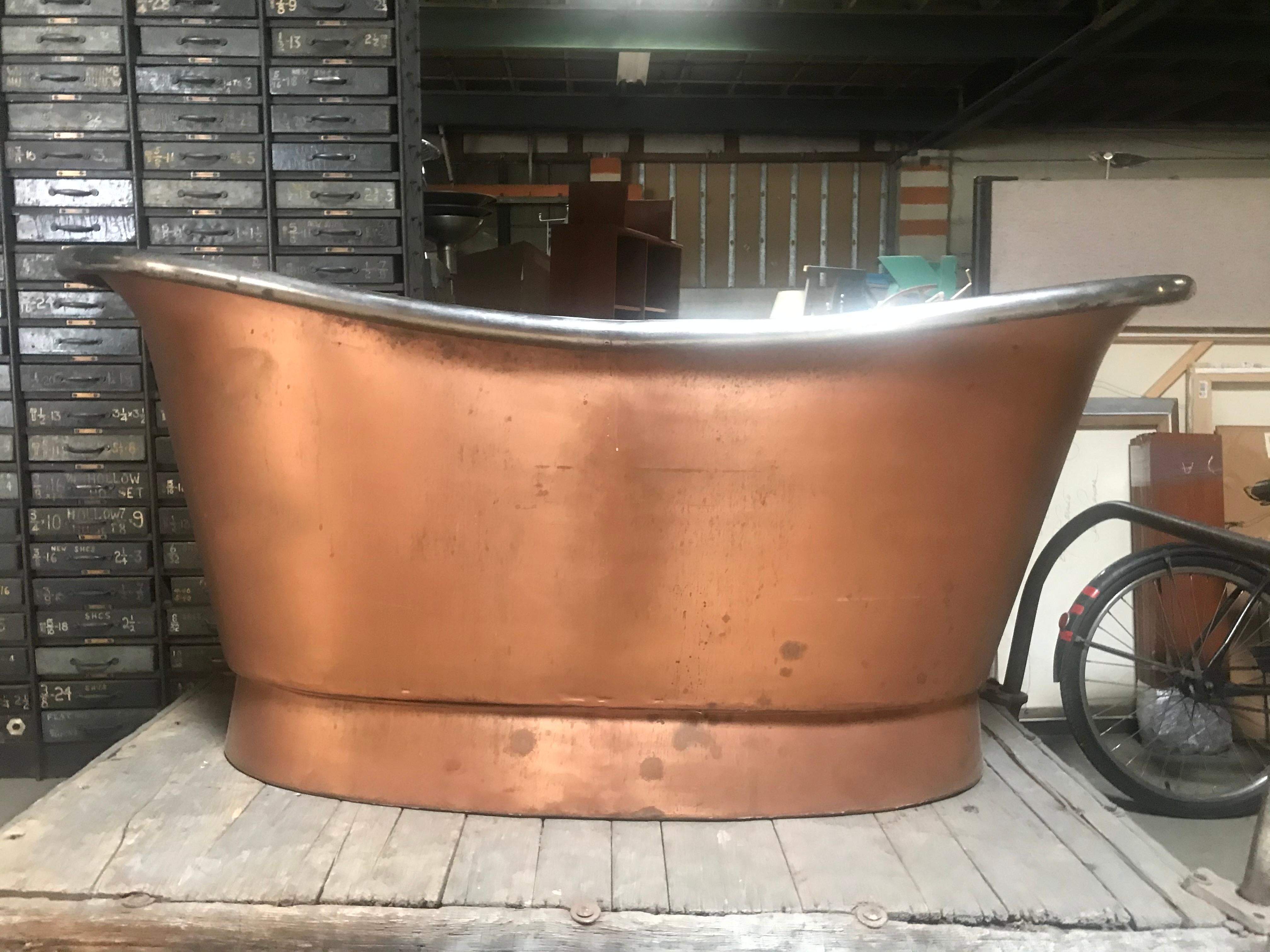 copper nickel bathtub
